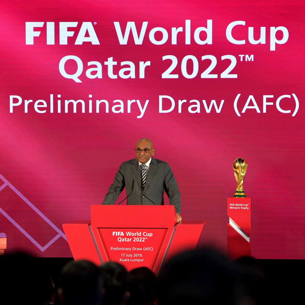 Uninspiring World Cup Draw At Least Gives Socceroos Scope For Revenge Australia The Guardian Afc Championship Presentation 2022