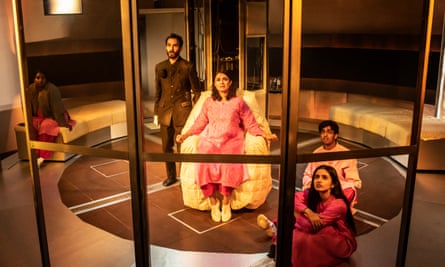 Anjali Jay as Captain Ramesh, centre.