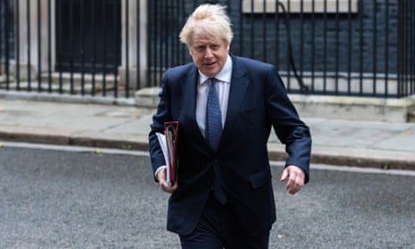 Boris Johnson won agreement from parliament last week on imposing new restrictions