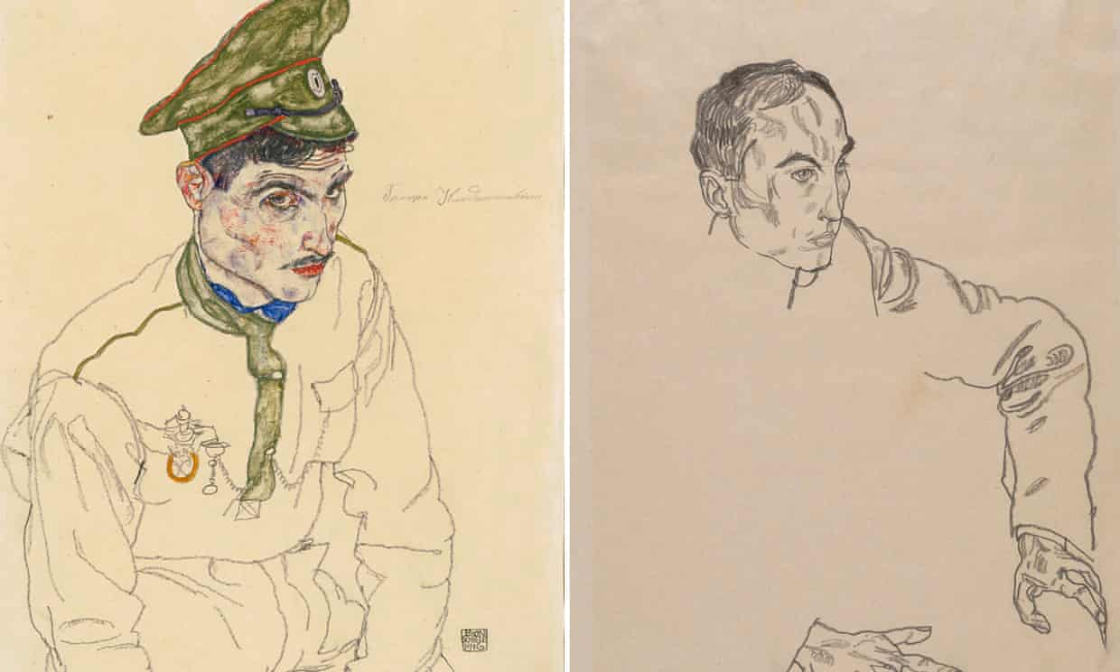 Schiele artworks believed stolen during Holocaust seized from US museums (theguardian.com)