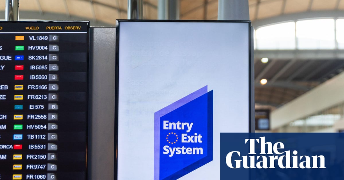 Delayed by EU entry/exit system? Then travel light