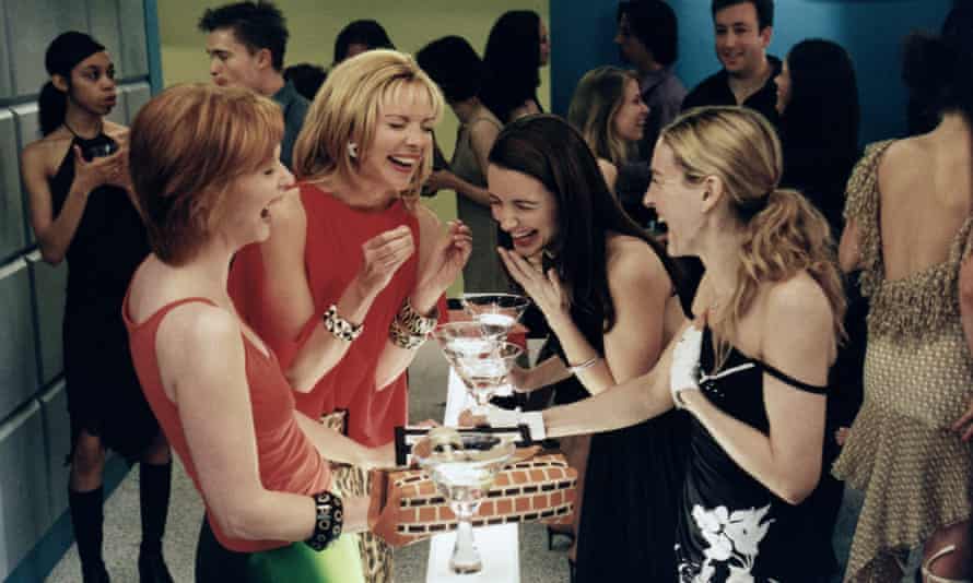The fab four in the Sex and the City ... (from left) Cynthia Nixon, Kim Cattrall, Kristin Davis and Sarah Jessica Parker.