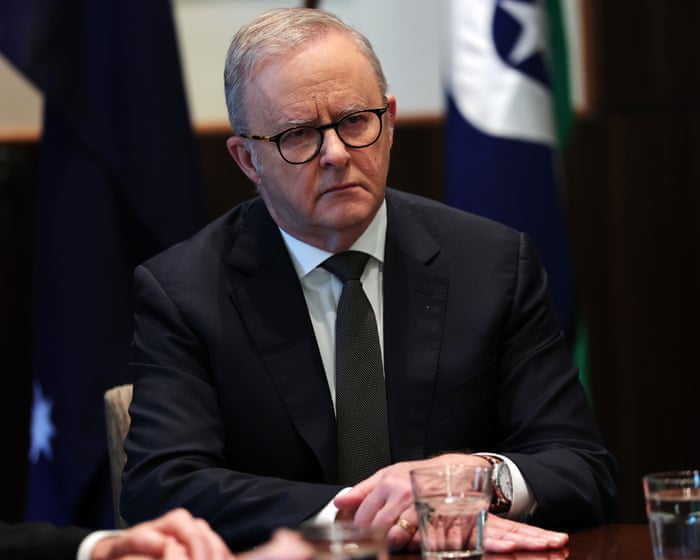 Australian politics live: Albanese mulls duress alarms for MPs; former ABC news director’s payout revealed