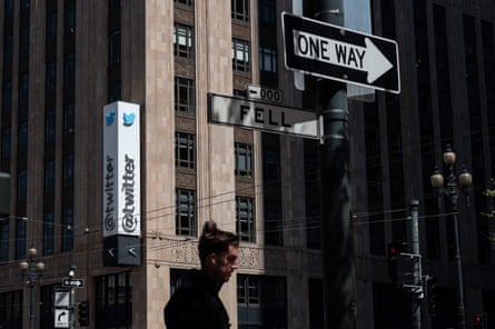 Twitter headquarters in downtown San Francisco, California.