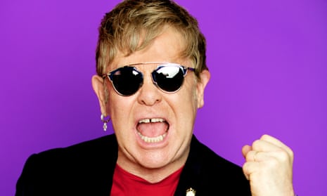 Elton John: 'Our kids aren't stuck in a mansion. We go to Pizza Hut' |  Elton John | The Guardian