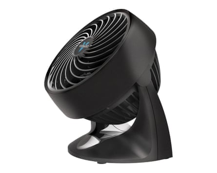 Vornado 133 Small Room Air Circulator Fan, 2 Speeds, Adjustable Head, Table Fan for Desk, Nightstand, Black