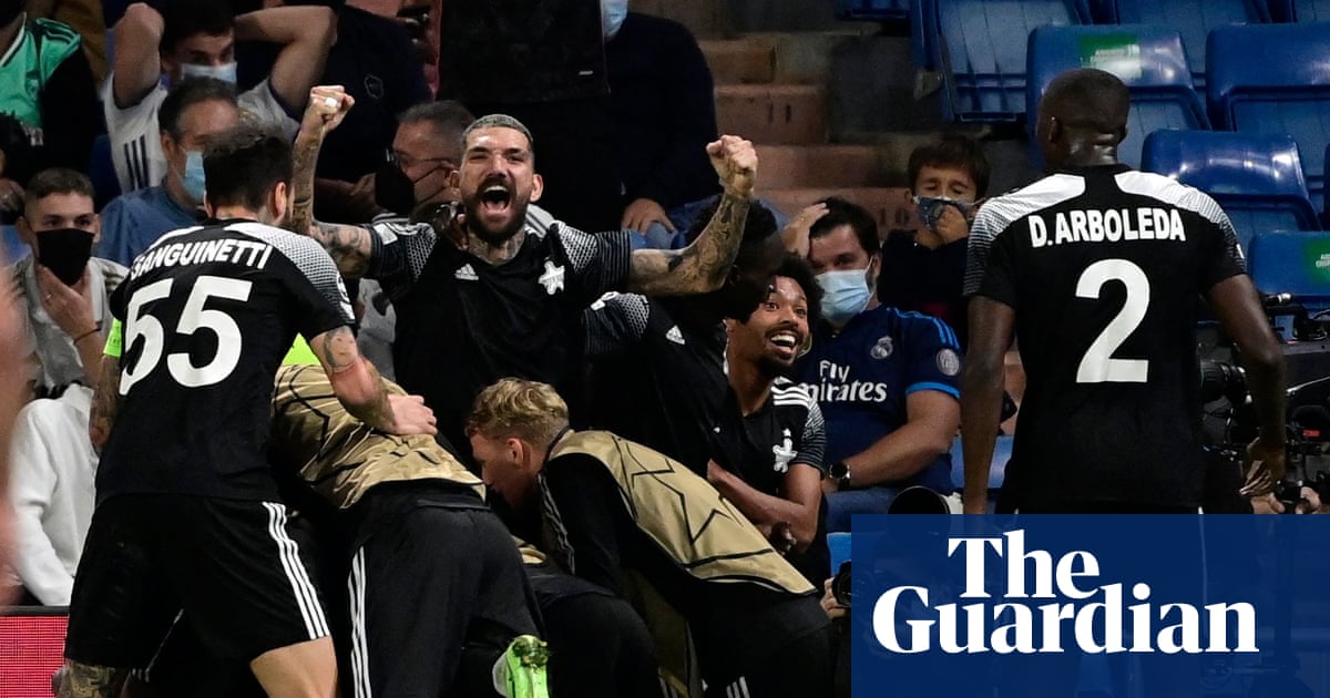 Champions League roundup: Sheriff Tiraspol shock Real Madrid