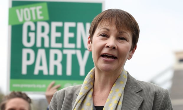 Green party joint leader Caroline Lucas, MP for Brighton Pavilion.
