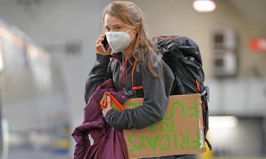 Environmental campaigner Greta Thunberg