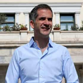 Mayor of Athens Kostas Bakoyannis.