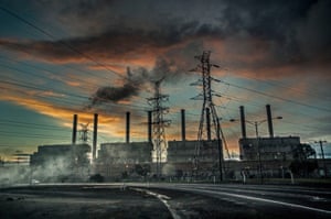 Hazelwood coal mines in Morwell, Australia