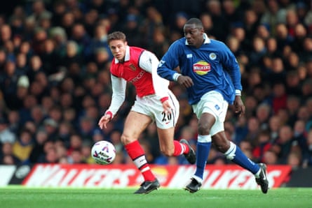 Emile Heskey in action for Leicester in 1999