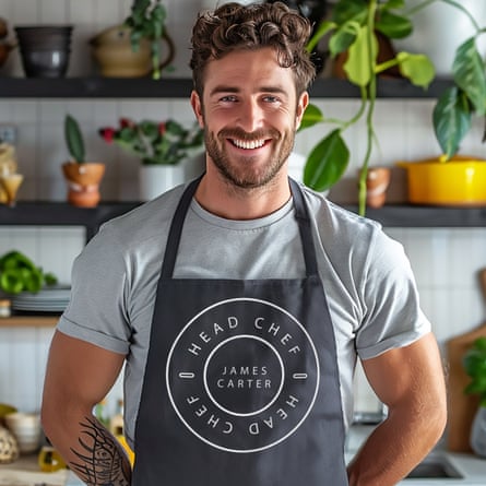 Personalised head chef apron