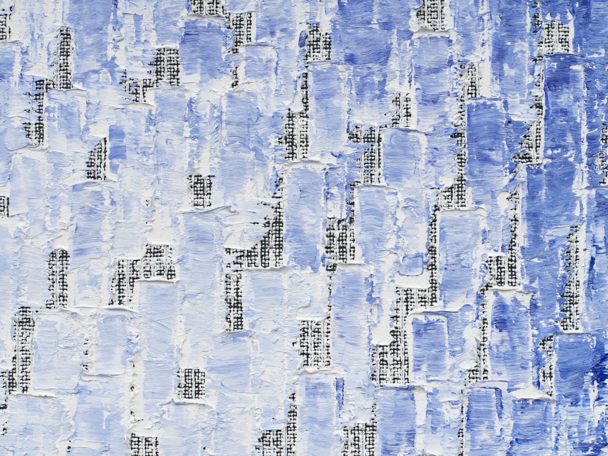 Ha Chong-Hyun Detail of Conjunction 25-72, 2025 Oil on hemp cloth
