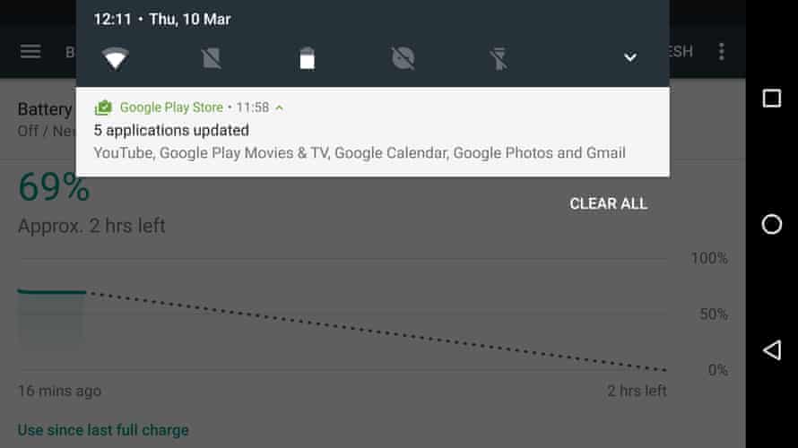 Android N Google Reveals Future Of The Os Android The Guardian