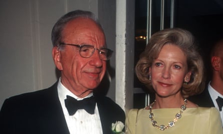 Rupert Murdoch with Anna Torv