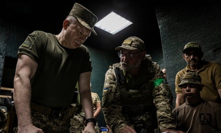 Oleksandr Syrskyi et généraux