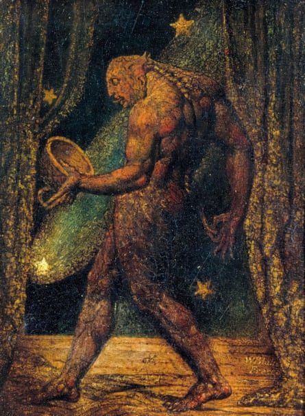 william blake’s muscular miniature the ghost of a flea