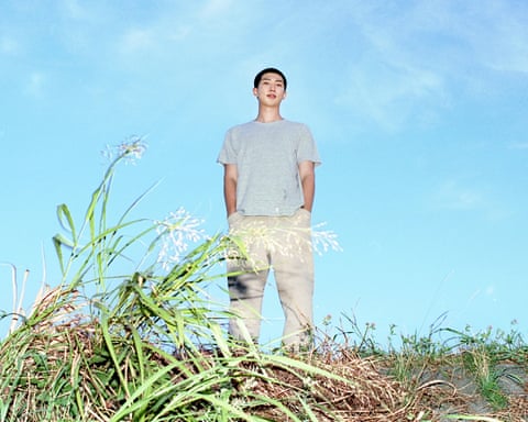 Portrait of RM, member of K-pop band BTS. Photograph: Courtesy of HYBE