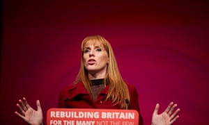 Shadow education secretary, Angela Rayner.