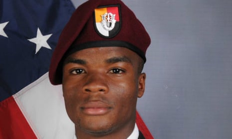 Sergeant La David Johnson enlisted in the army in 2014 as a wheeled vehicle mechanic.