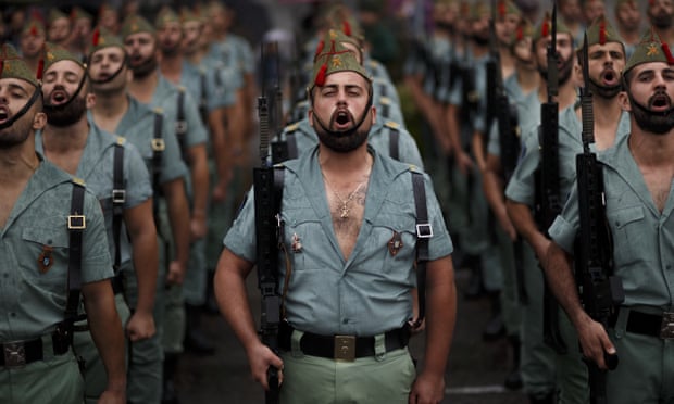 All Spanish military installations have been ordered to fly the flag at half mast over Easter.