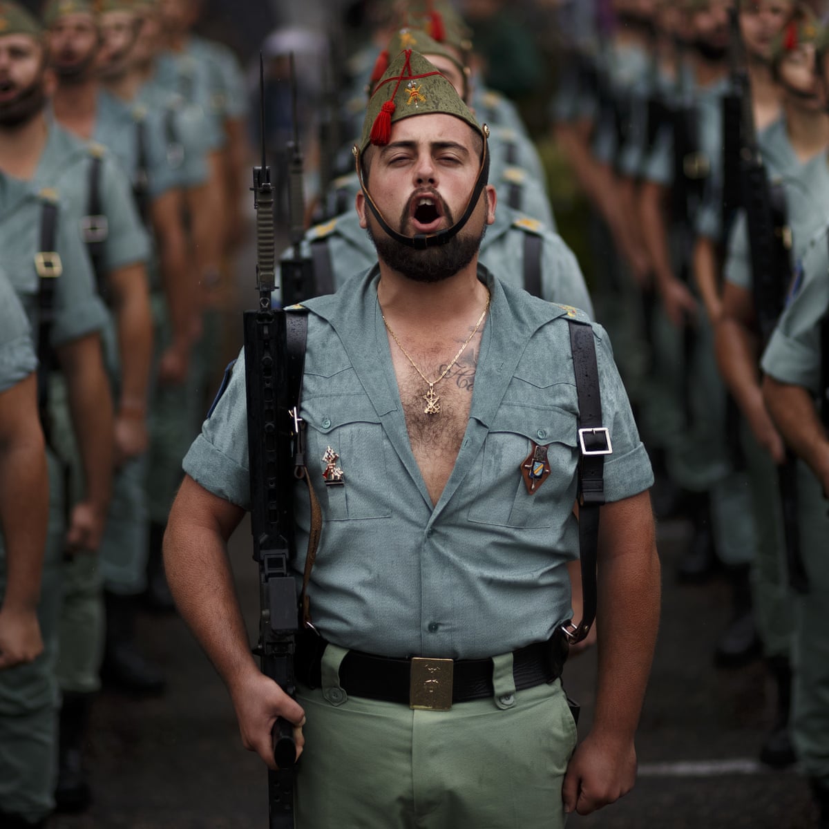 Spanish army's elite La Legión regiment put on diet over obesity ...