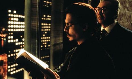 Johnny Depp (left) and Frank Langella in The Ninth Gate (1999), the film version of The Dumas Club.