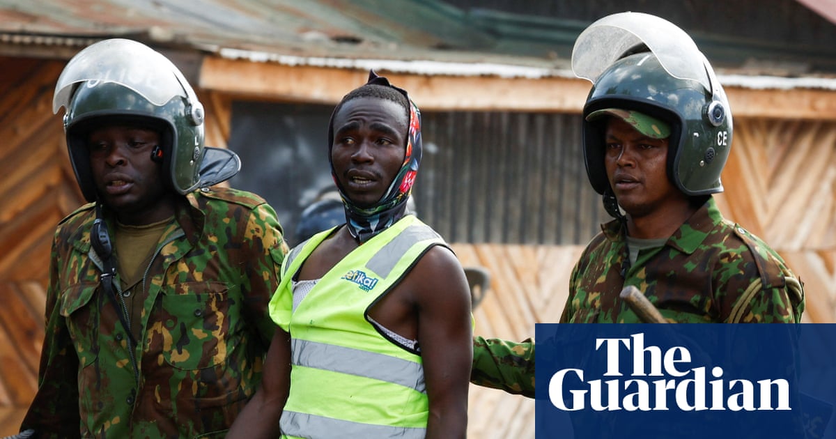 Man shot during protest against proposed US Ebola quarantine facility in Kenya