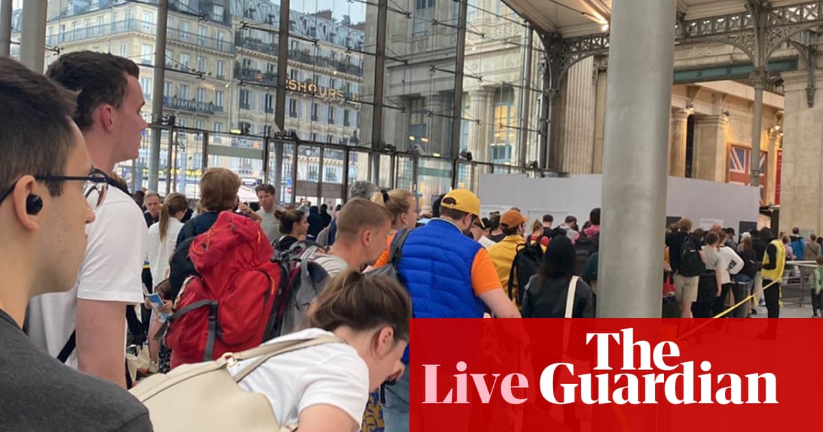 Thousands of Britons stuck at airports as tube strikes add to travel chaos – business live