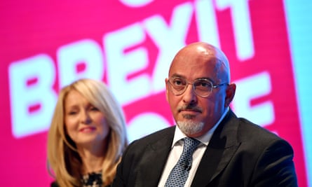 Nadhim Zahawi at the Conservative party conference in Manchester last month.