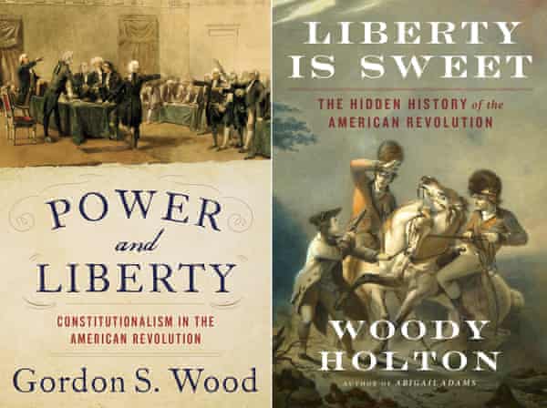 Gordon Wood and Woody Holton met at the Massachusetts Historical Society in October.