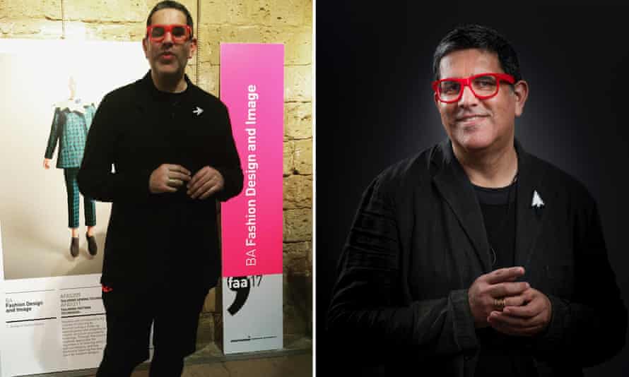 Costas Mantzalos in 2017 and 2020 … ‘This has been my signature style since the beginning of the millennium.’