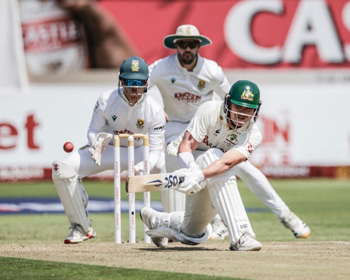South Africa v Australia: first men’s cricket Test, day one – live