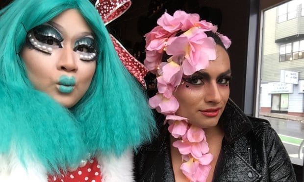 Panda Dulce and Persia (right) are two other ‘core queens’ on the Drag Queen Story Hour circuit.