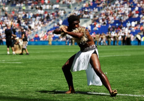 A ceremonial performer