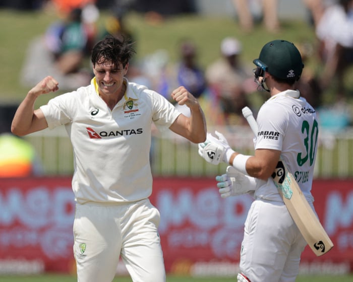 Record-breaking quartet put Australia in full control against South Africa