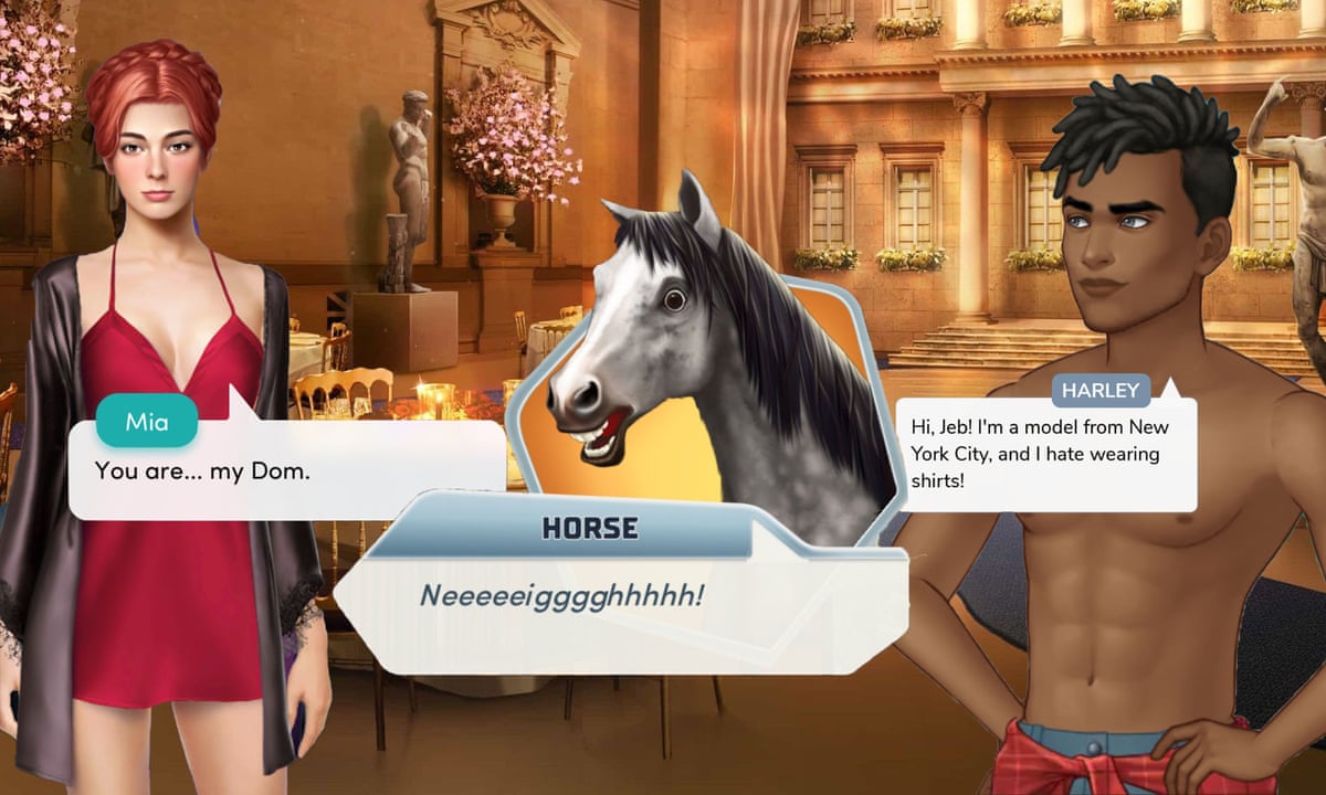 Strange, horny game ads are flooding social media. I accidentally became obsessed | Mobile games | The Guardian Strange, horny game ads are flooding social media. I accidentally became obsessed | Mobile games | The Guardian