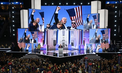 Trump calls for unity then returns to familiar attacks in lengthy