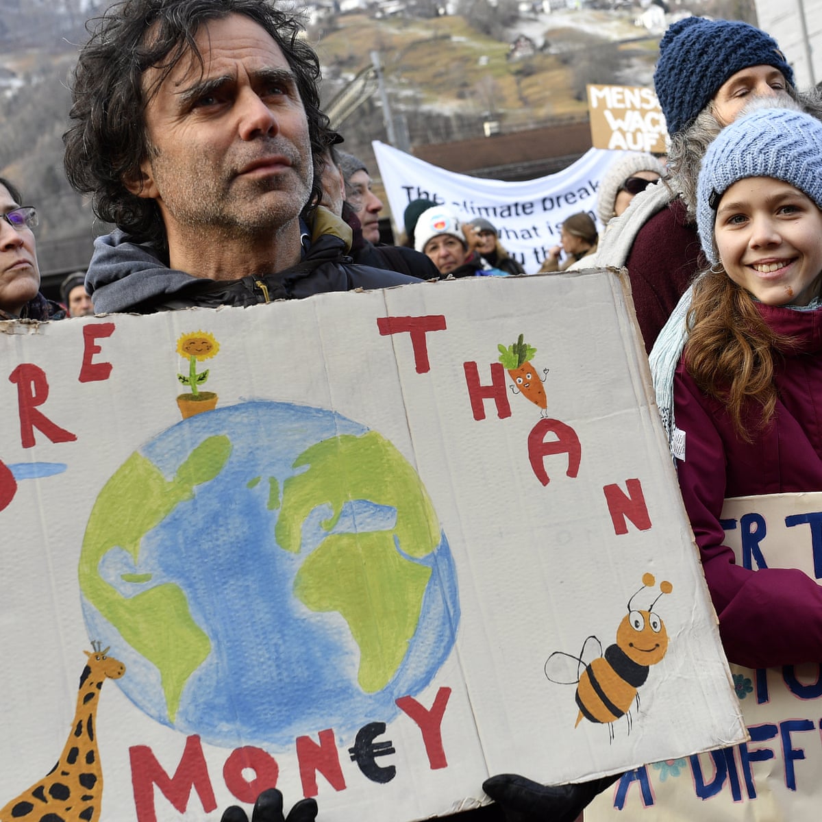Greenpeace Hits Out At Davos Banks For 1 4tn Climate Hypocrisy Banking The Guardian
