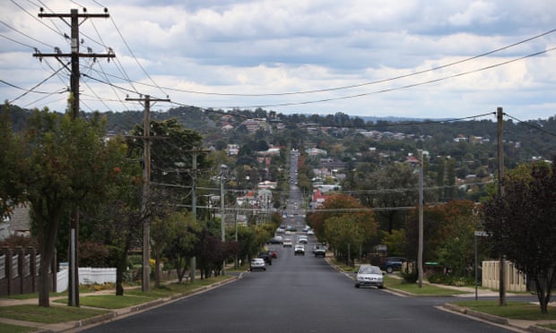 A general view of Armidale’s main street 