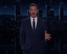 Jimmy Kimmel on Trump: ‘His list of threats is now longer than Kash Patel’s bar tab’