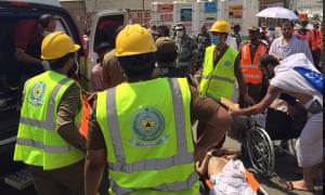 Over 200 people killed in a stampede at Mecca during the Hajj.