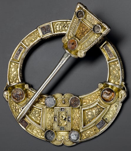 Hunterston brooch from south-west Scotland, AD700-800.