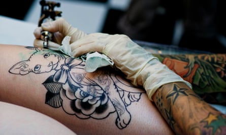 Tattoo parlours – a favoured hangout of hipsters