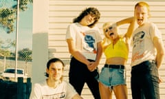 Australian band Amyl and the Sniffers, whose debut self-titled album is out on 24 May 2019