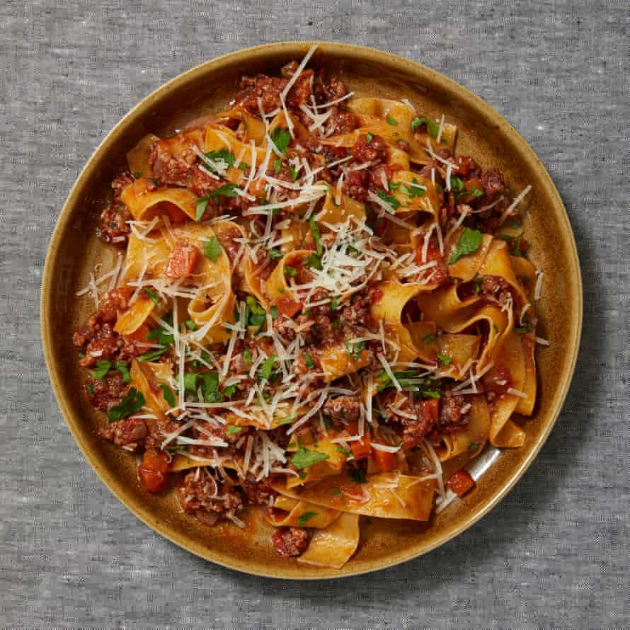 Lello Favuzzi’s pappardelle with wild boar ragù