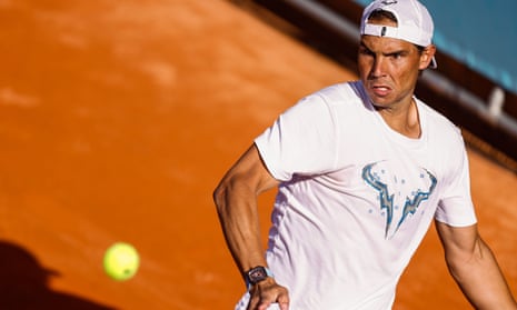 'I will be fighting': Rafael Nadal in race to be fit for French Open – video