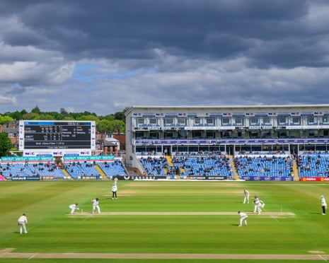 A view of play at Headingley during Yorkshire’s match against Surrey