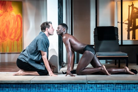 Claes Bang and Terique Jarrett in Daddy.
